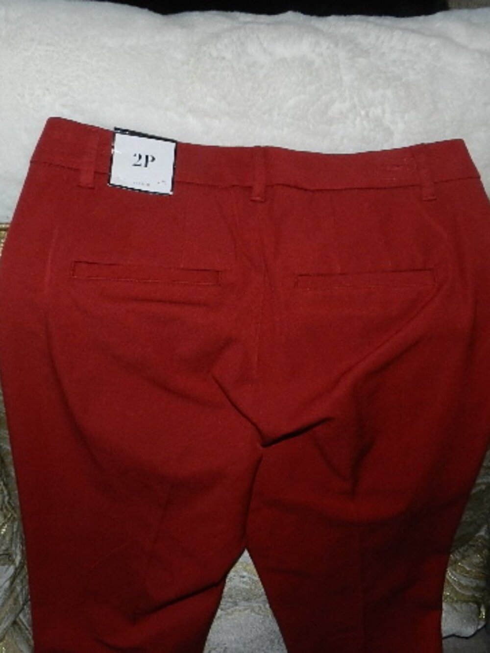 NWT White House Black Market Bi Stretch The Slim Pants Size 2P Auburne - Picture 5 of 16